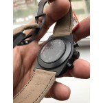 Tudor Fastrider Chronograph Fastrider Black Shield 42000CN Leather strap